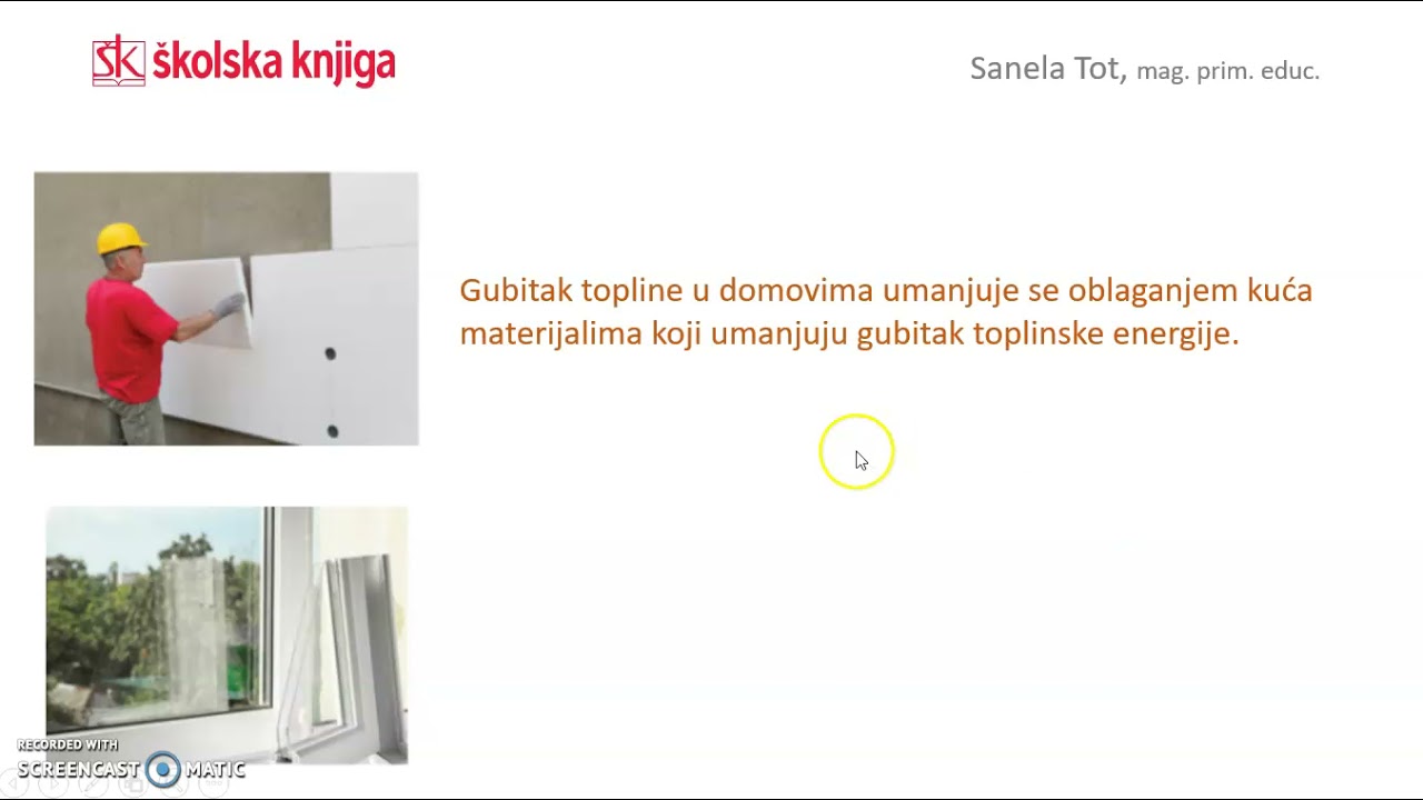 Pretvorba energije, 3. r.