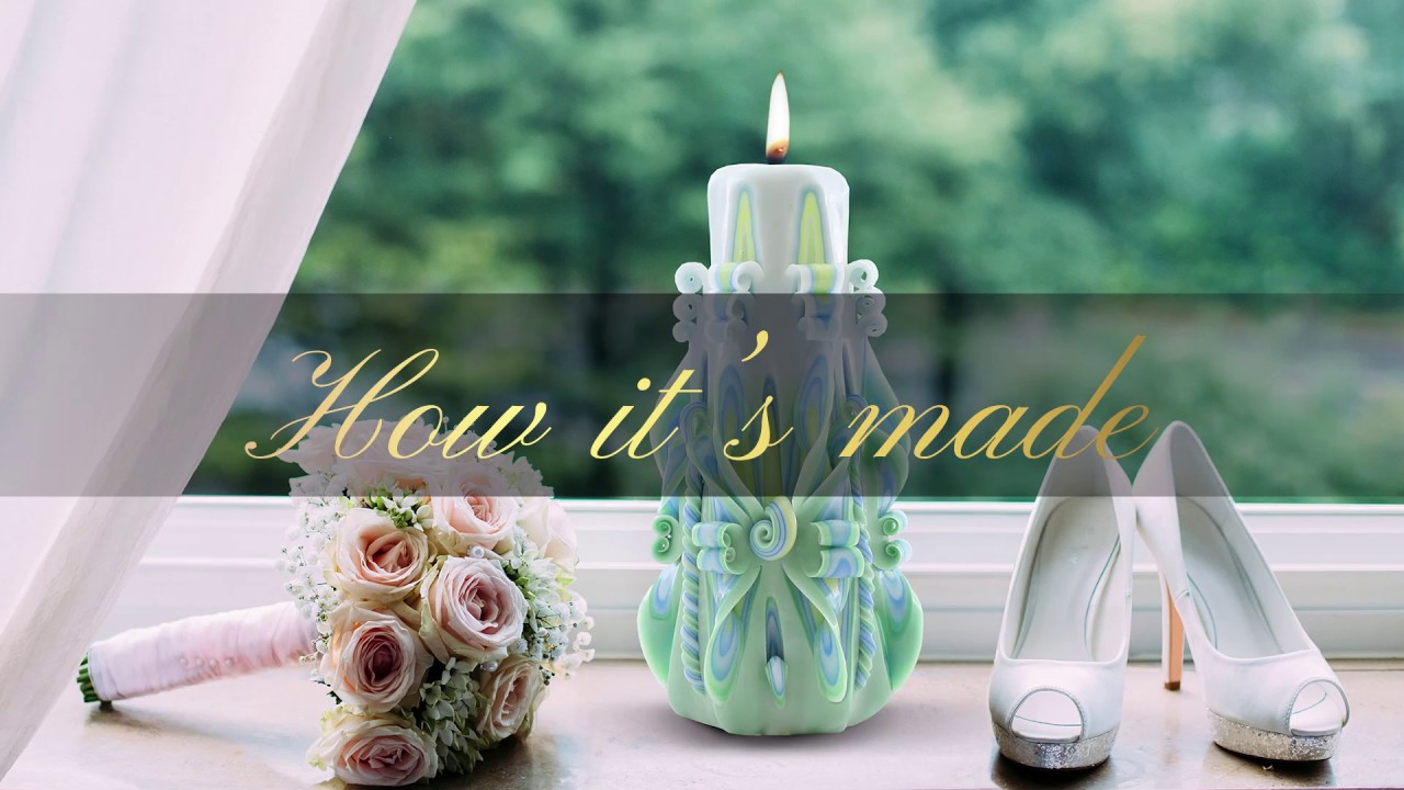 How it's made Carved Candles by Royal Candles !