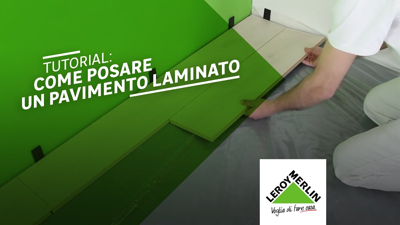 Tutorial: come posare un pavimento laminato ad incastro | Leroy Merlin