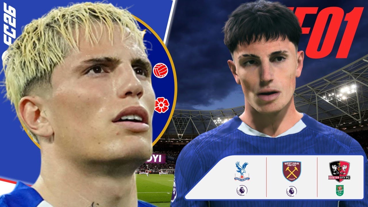 Alejandro Garnacho Career Mode | FC26 | Chelsea 🔵 | S1E1 | 4K