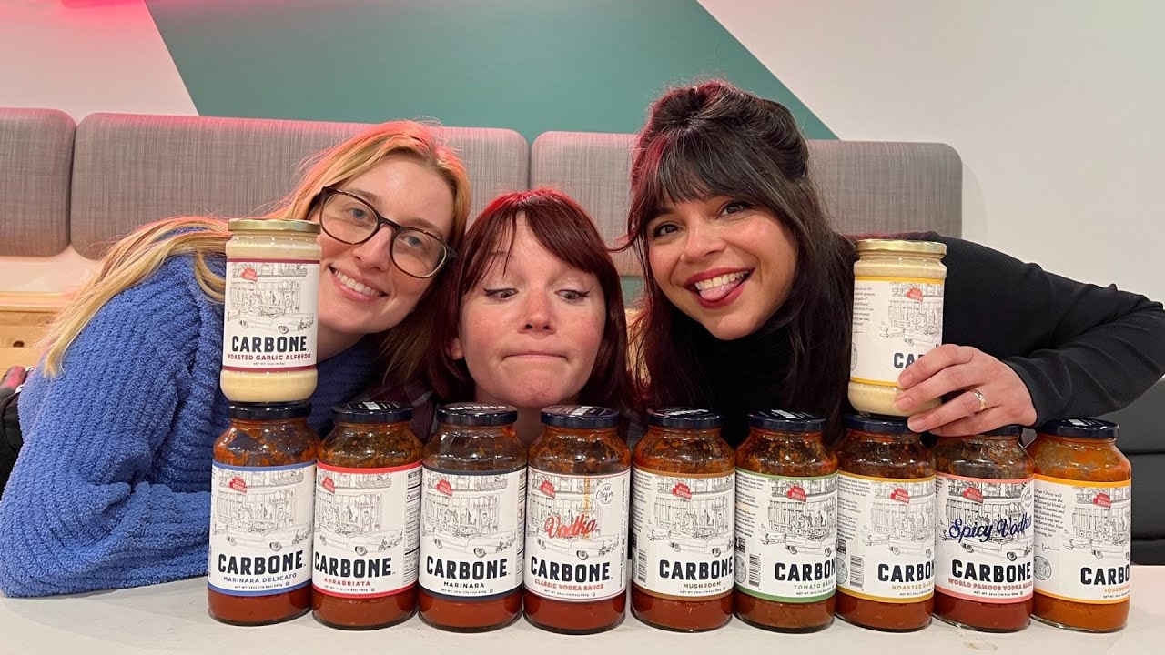 Are Carbone Pasta Sauces Worth the Price? (Unedited Taste Test)