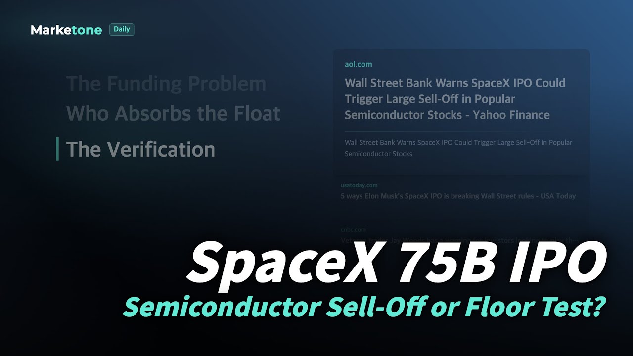 SpaceX 75B IPO | Semiconductor Sell-Off or Floor Test?