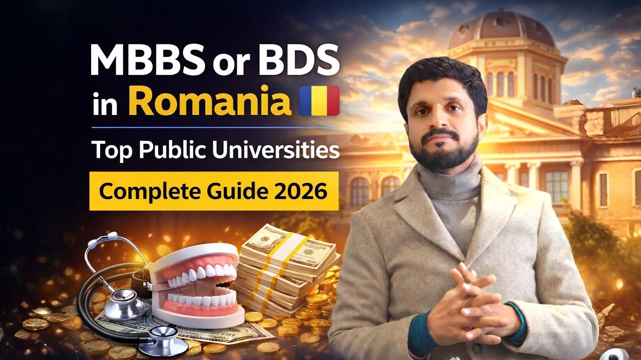 Study MBBS in Romania 2026 | Schengen Medical Degree | Fees, Universities & Admission Process