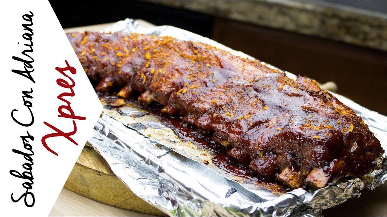 Cómo preparar deliciosas costillas de cerdo al BBQ en olla de presión - Sábados con Adriana Xpres.