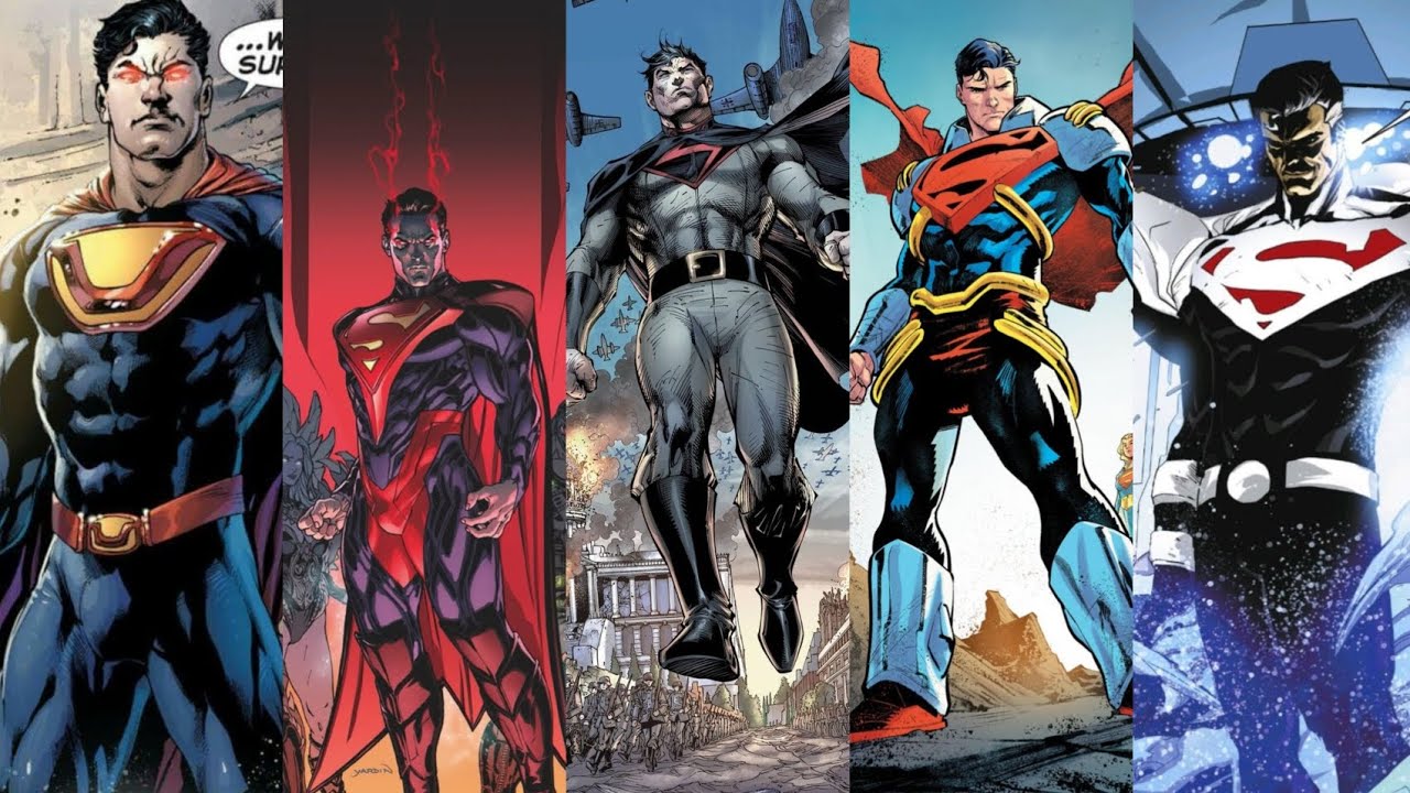Le 5 versioni più terrificanti di Superman