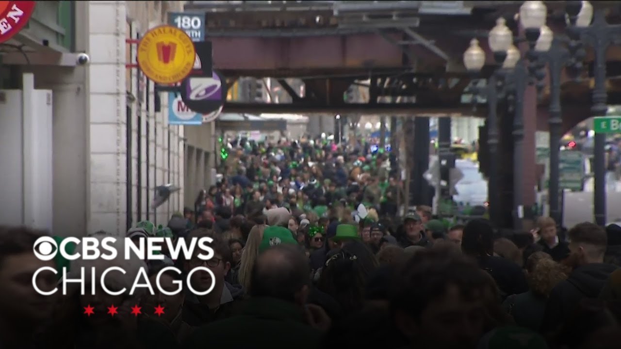 Chicago River dyeing for St. Patrick’s Day brought out Chicagoans, visitors