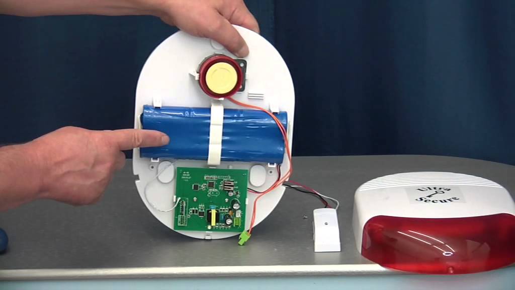 Battery Powered Wireless Outdoor Siren