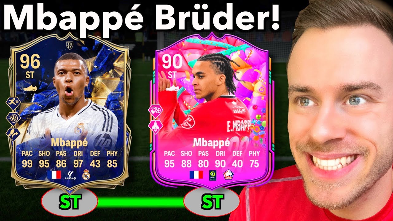 Ich habe KYLIAN MBAPPÈ mit seinem BRUDER vereint! 🤝🇫🇷
