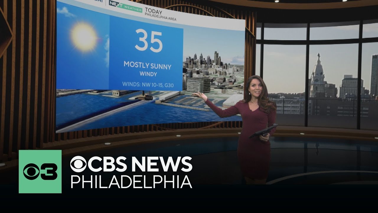 Another chilly day in Philadelphia area, but warmer temperatures on the way