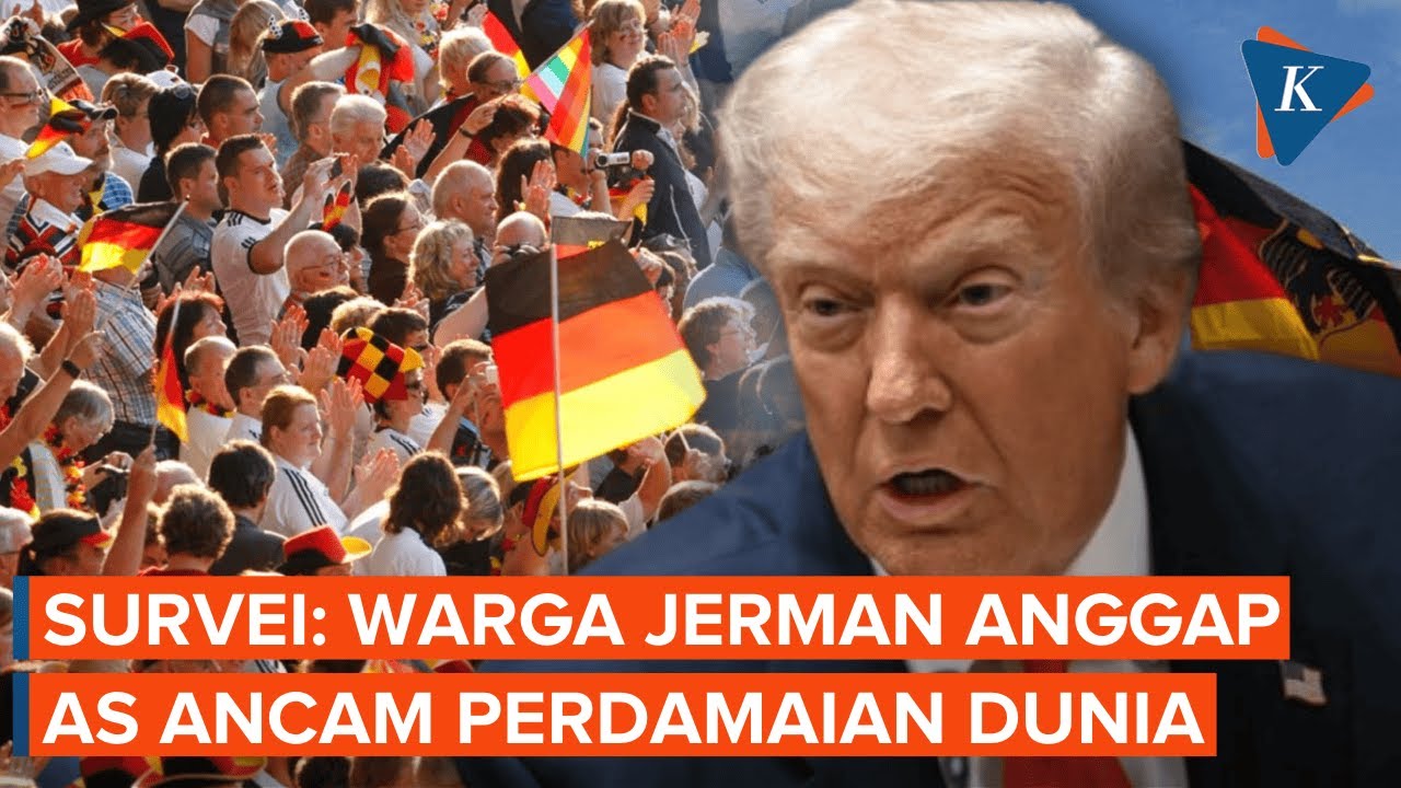 Survei: Mayoritas Warga Jerman Anggap AS Ancam Perdamaian Dunia