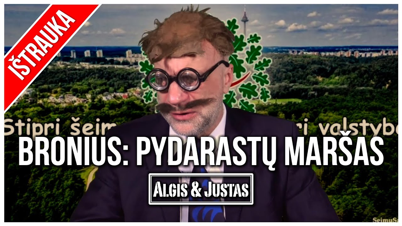 Algis ir Justas: Bronius: Pydarastų Mar&scaron;as TEASER 2