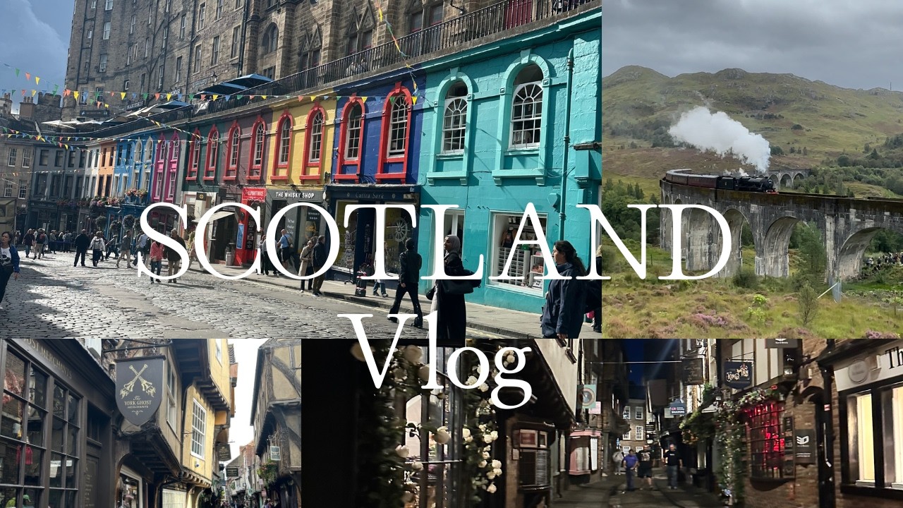 Scotland Vlog｜1歳子連れで巡るハリポタの世界｜6泊7日スコットランド旅