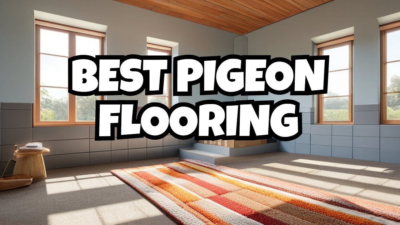 Pigeon Paradise: The Best Flooring and Bedding Solutions Revealed