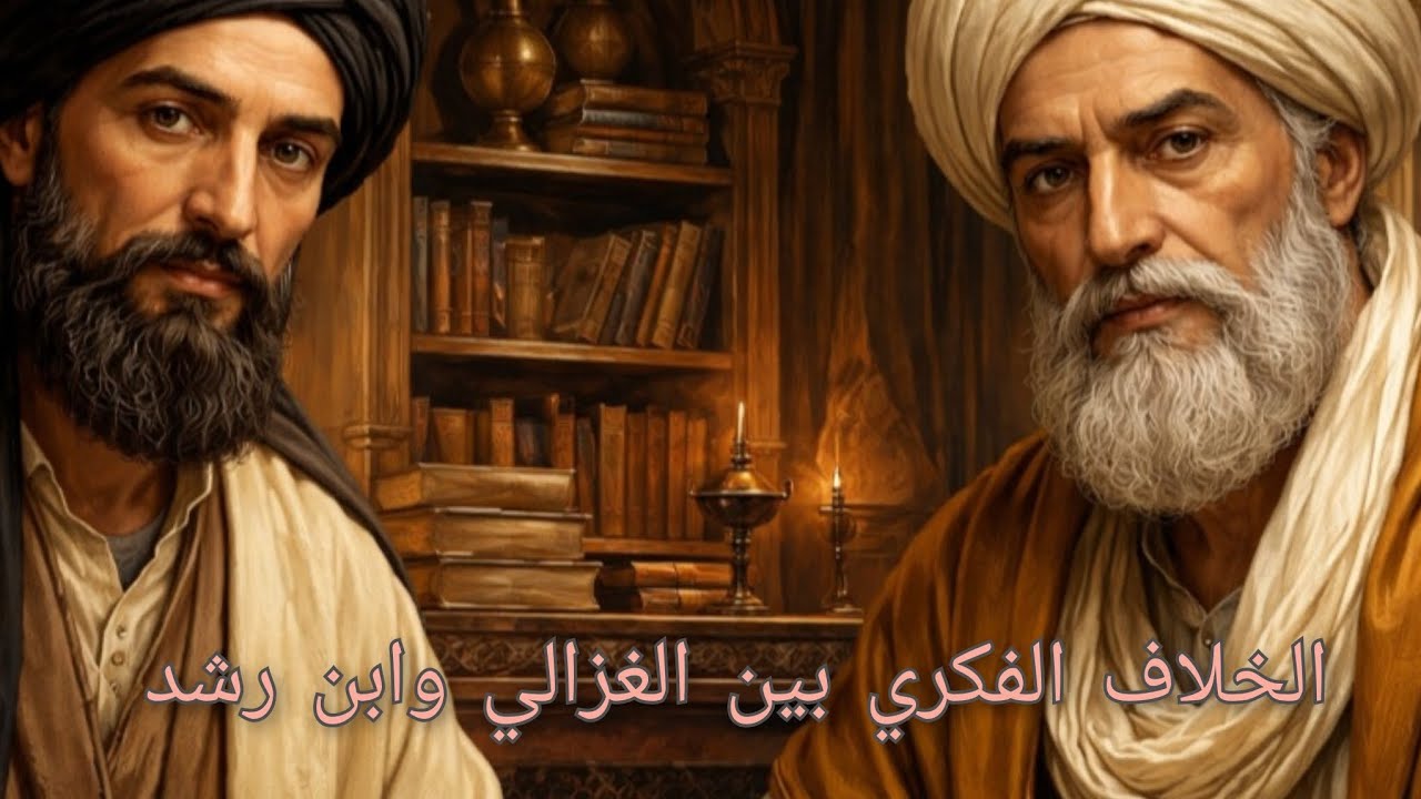 الخلاف الفكري بين الغزالي وابن رشد 