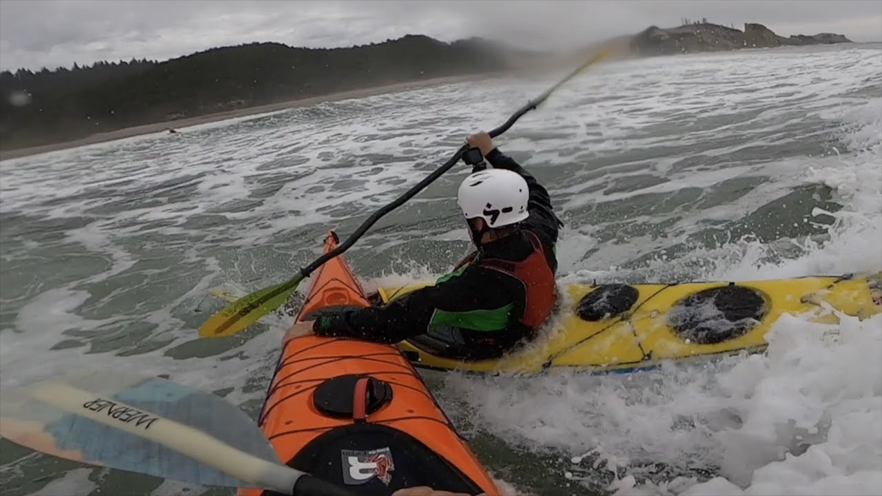 Sea Kayaking & Kayak Surfing Pacific City, Oregon