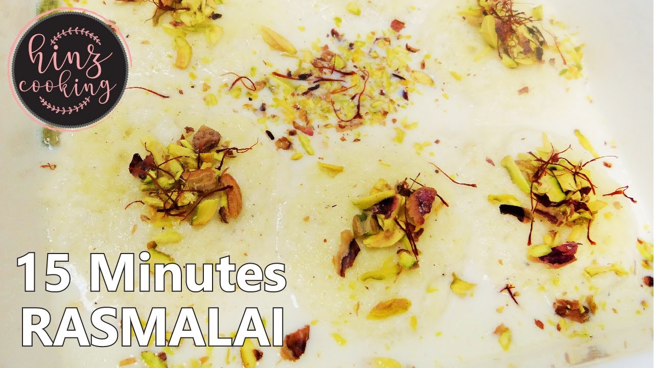 Rasmalai Recipe With Milk Powder - How to Make Soft Rasmalai - Hinz Cooking