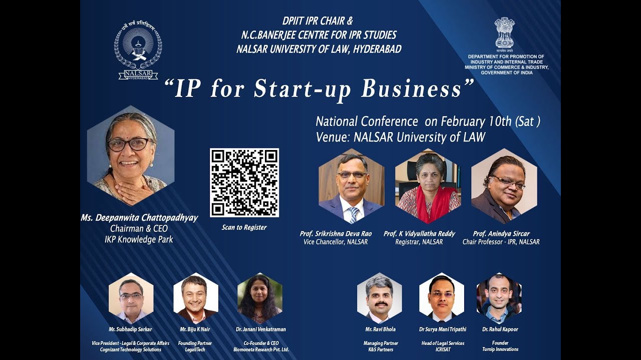 National conference on&nbsp;- &ldquo;IP for Start-up Business&rdquo; on February 10, 2024