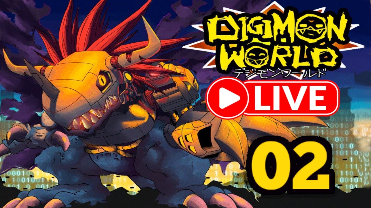 DIGIMON WORLD 1 VICE MOD DAY 2🔴LIVE