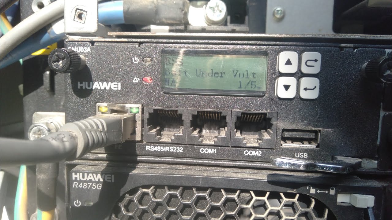 How to change DC Low Voltage | ICC 500 | SMU03A Huawei