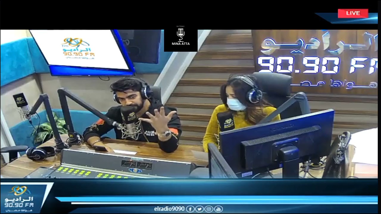 باب الغنا 2021/مينا عطا و رنا سماحة على الراديو 9090. 28/11/2021