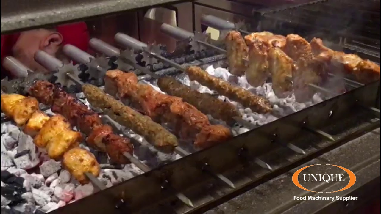BBQ automatic  charcoal  Rotisserie Grill