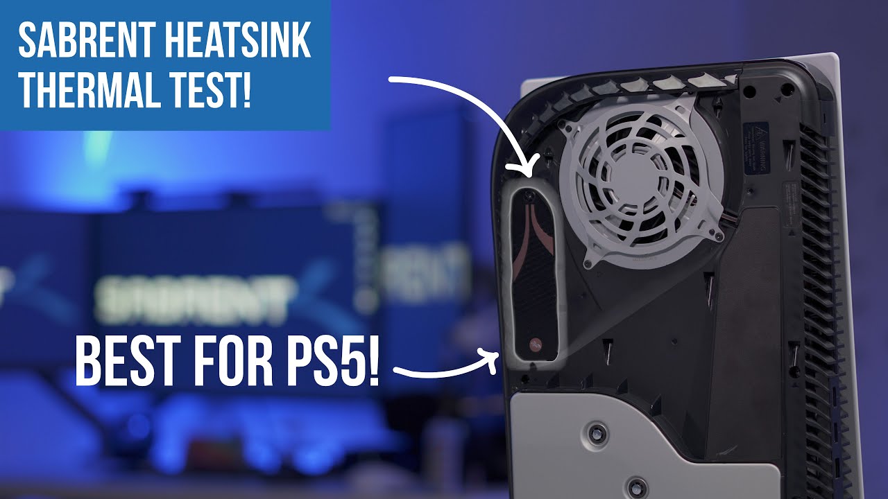 Радиатор SABRENT Rocket для PS5 против радиатора стороннего производителя | Тепловые тесты PS5!