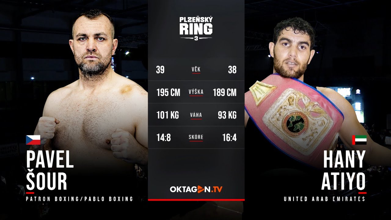 Pavel &Scaron;our vs. Hany Atiyo | Plzeňsk&yacute; Ring 3 | Patron Boxing