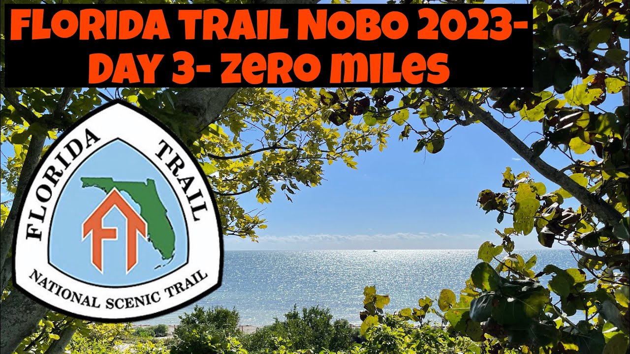 Florida Trail NOBO 2023- Day 3- Zero miles- Relaxing at Bahia Honda State Park