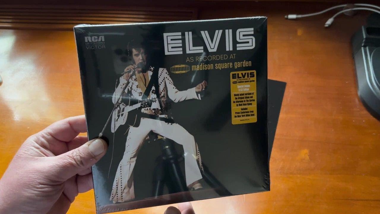 Elvis Presley FTD 183 Elvis As Recorded At Madison Square Garden live June 1972 3 CD Box Set