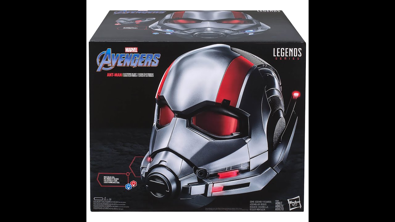 Hasbro Avengers Marvel Legends Replica Ant Man Helmet 1.1 scale...