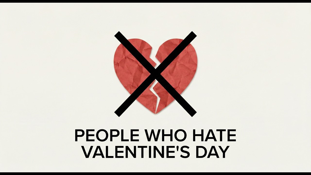 The Psychology of People Who Hate Valentine's Day