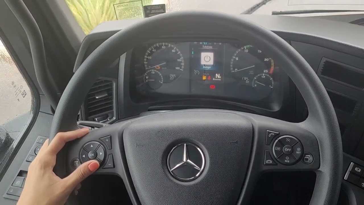 Painel Analógico Mercedes-Benz Euro 6 - Actros, Arocs e Atego
