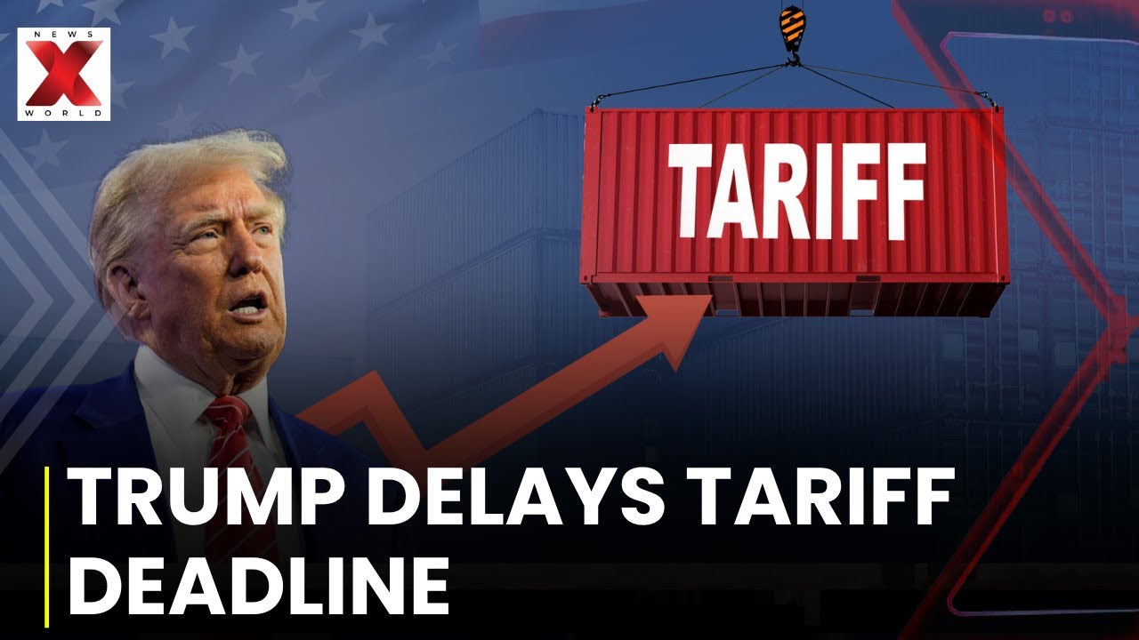 U.S. President Trump Extends Tariff Deadline To August 1 | NewsX World