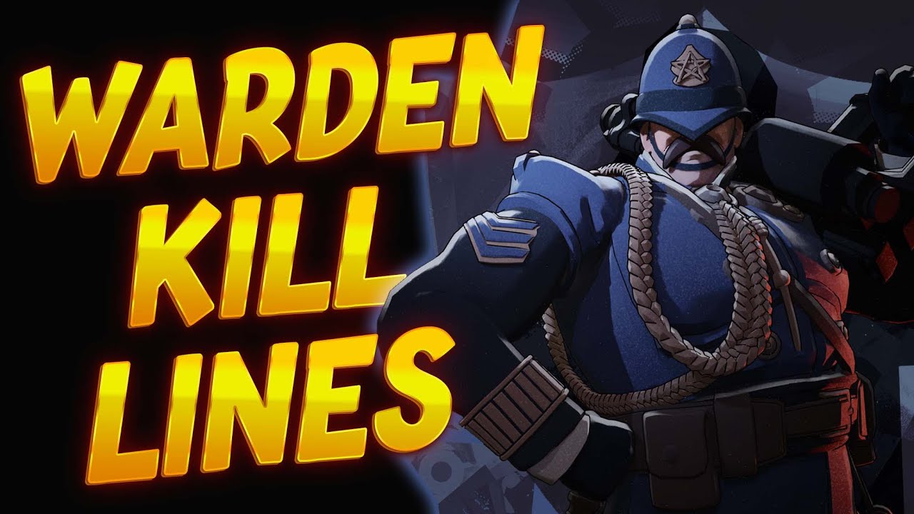 WARDEN Voice Lines for Killing Every Hero in Deadlock!
