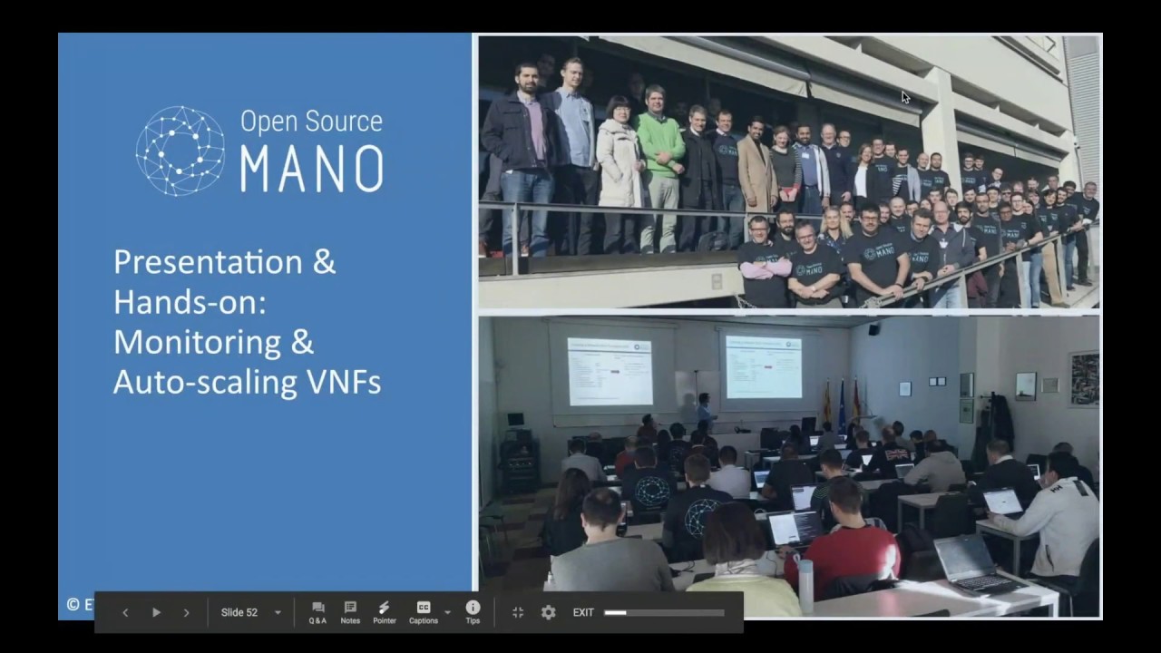 OSM MR8 Hackfest - Hack 2 - Part 4: Monitoring & Auto-scaling VNFs