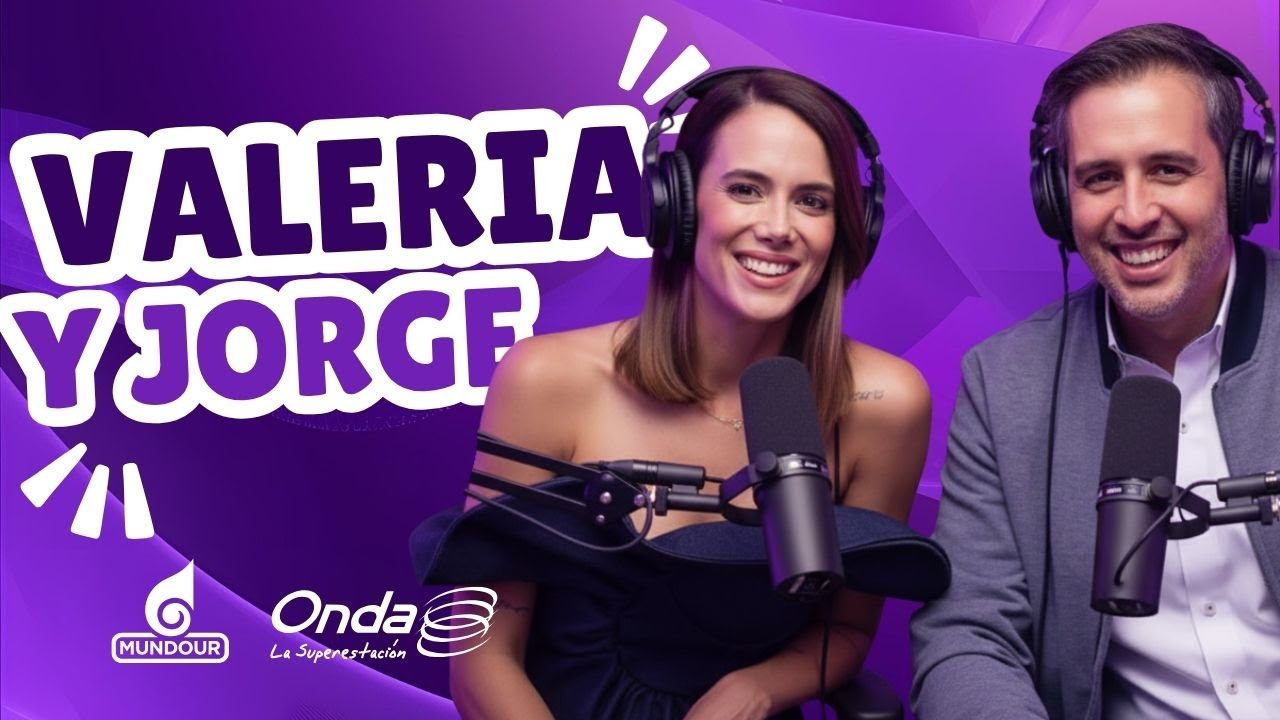 🔴 EN VIVO Valeria y Jorge en Onda 📻 107.9 FM de este 24.02.2026