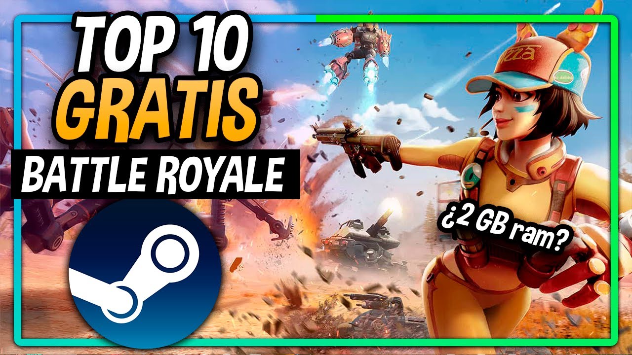 TOP 10 // The Best FREE Battle Royale Games on STEAM for PC 2023