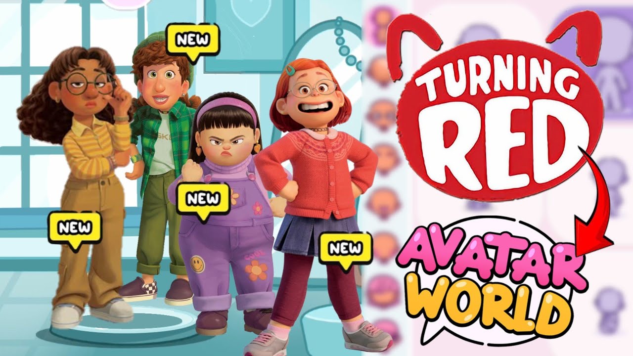 NEW✅ HOW TO MAKE TURNING RED CHARACTERS IN PAZU AVATAR WORLD #avatarworld 