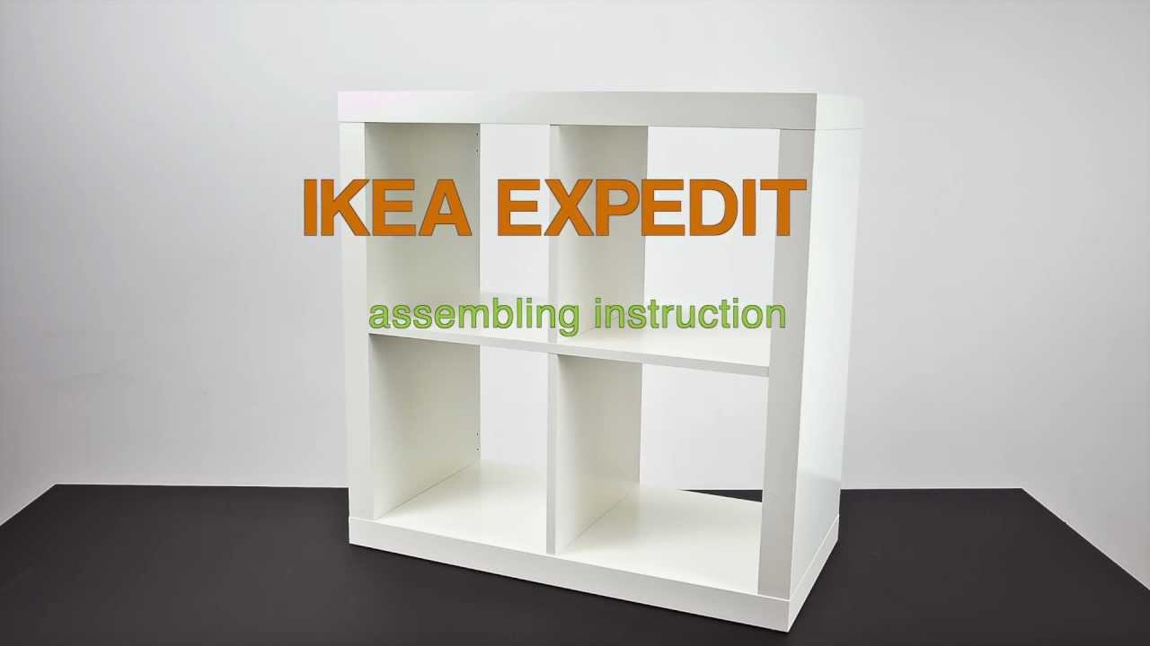IKEA Expedit | assembling instruction | Zusammenbau Anleitung