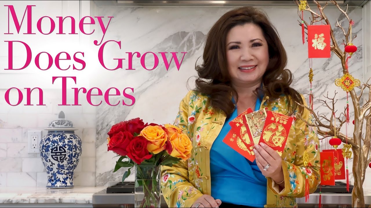 DIY Money Tree for Chinese New Year #homedecor #floraldesign #flowers