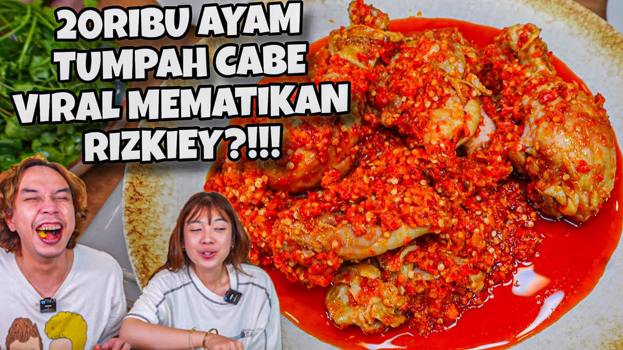 VIRAL! INIMAH CABE PAKE AYAM?! TIKTOKER JUALAN AYAM TUMPAH CABE CUMA 20k?!