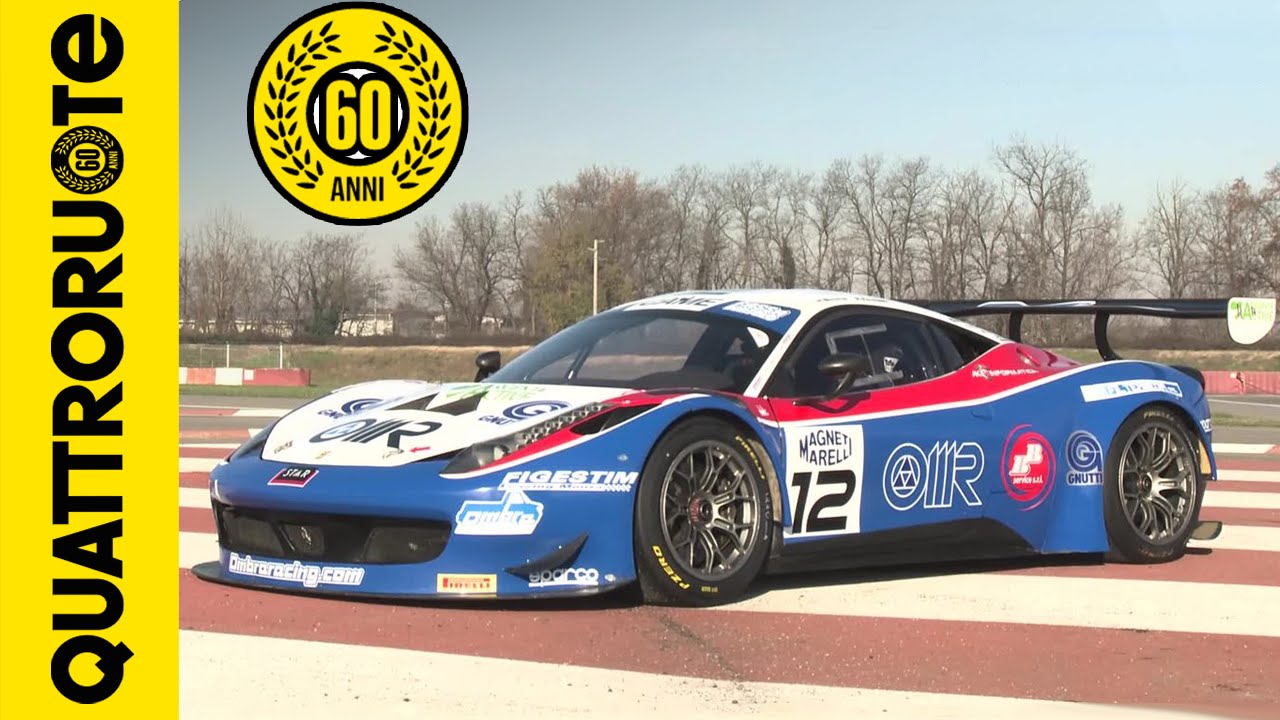 Ferrari 458 Italia GT3 2016 Test Drive