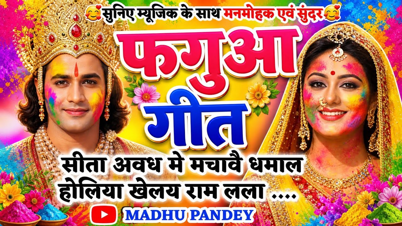 #Jukebox #Video होली फगुआ गीत-Fagua Geet|सीता अवध मे मचावै धमाल होलिया खेलय#viral अवधीहोली #trending