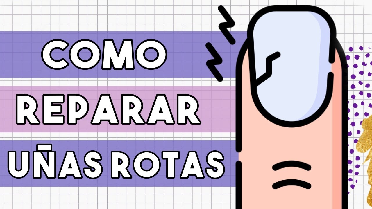 TODOS MIS TRUCOS · COMO REPARAR UNA UÑA ROTA 💅🏼
