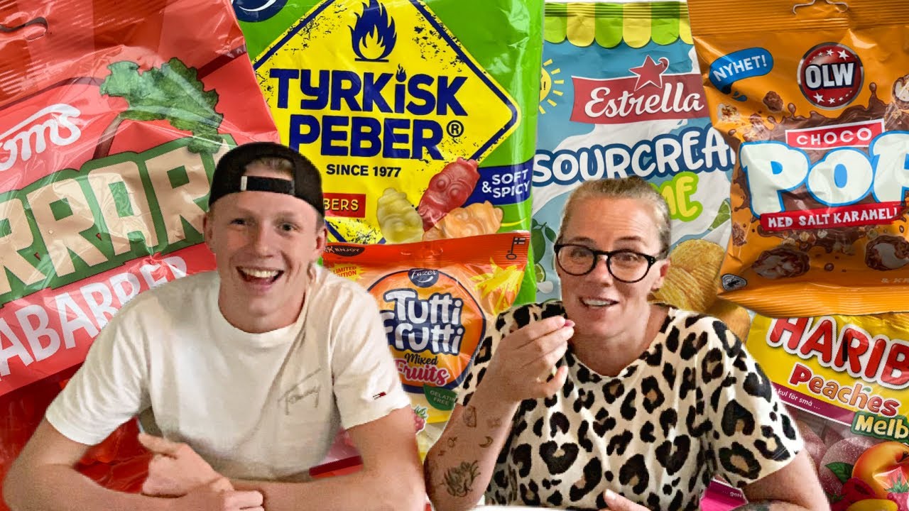 Adrian och Victoria testar nyheter 2023 😋🤢