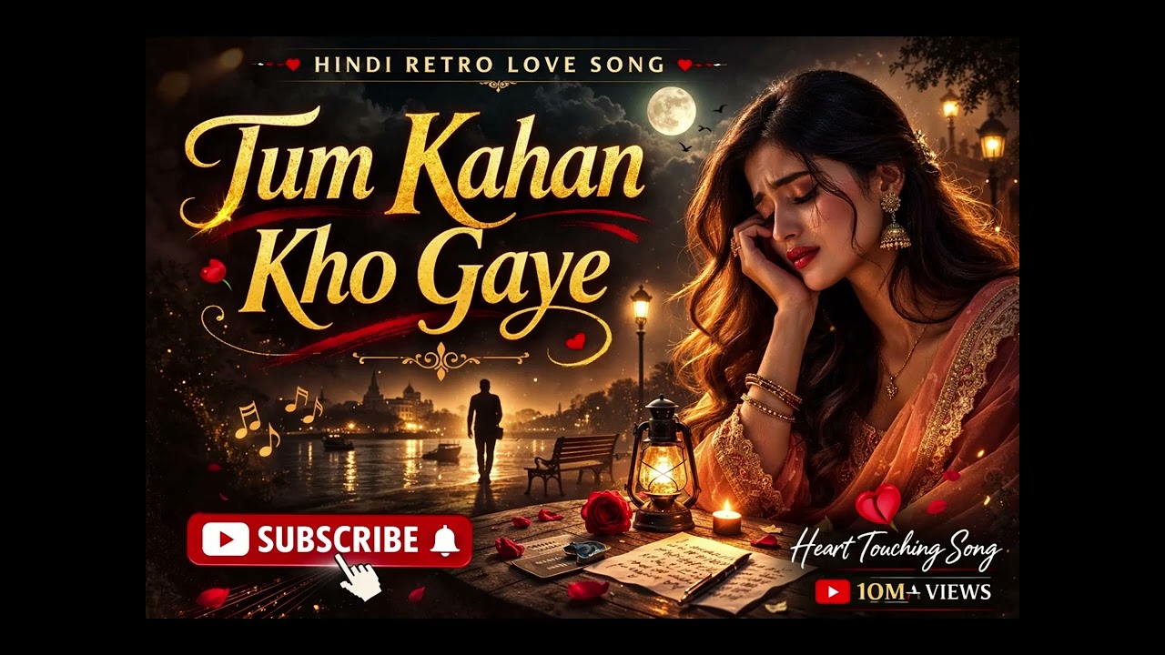 Tum Kahan Kho Gaye 💔 | Heart Touching Hindi Retro Love Song | Sad Romantic Song 2026# #HindiSadSong