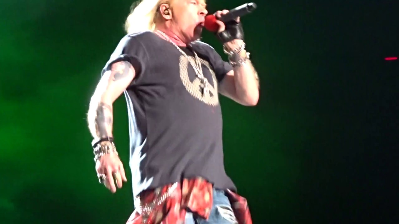 Guns N' Roses Welcome to the jungle  Tokyo 2017-01-29