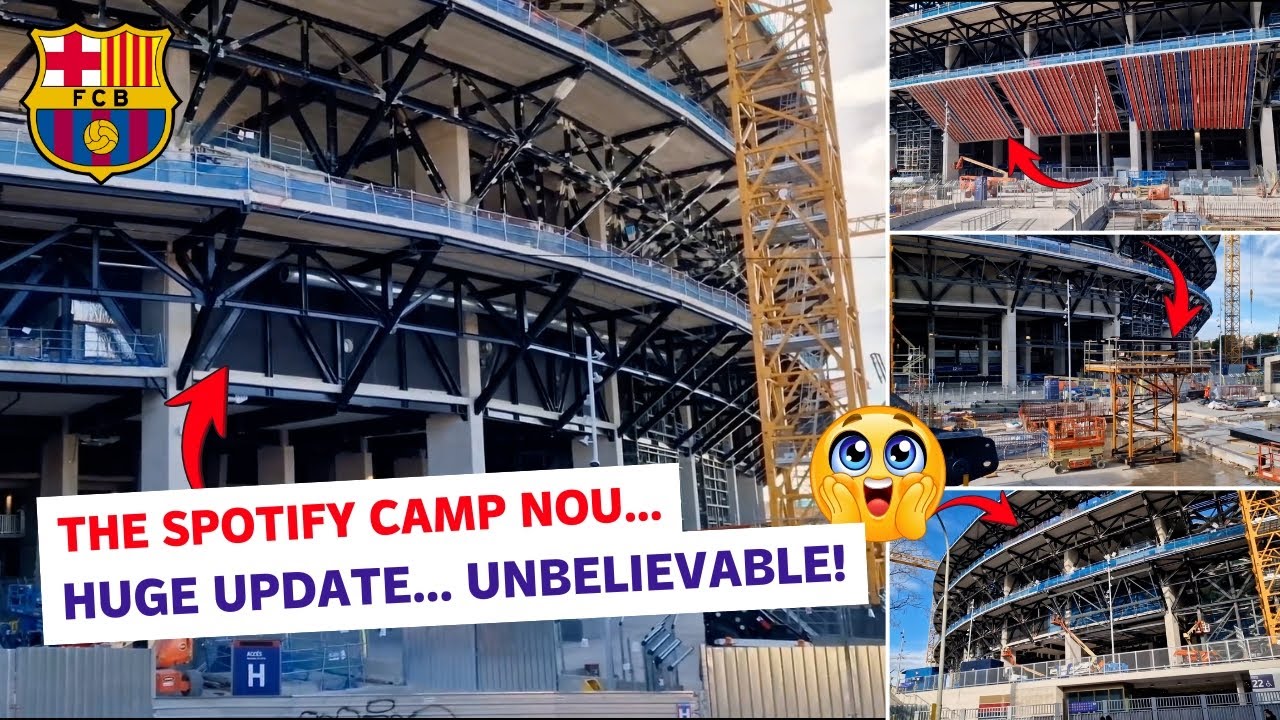 The REAL Reason Spotify Camp Nou's Finishing Work Is Taking So Long