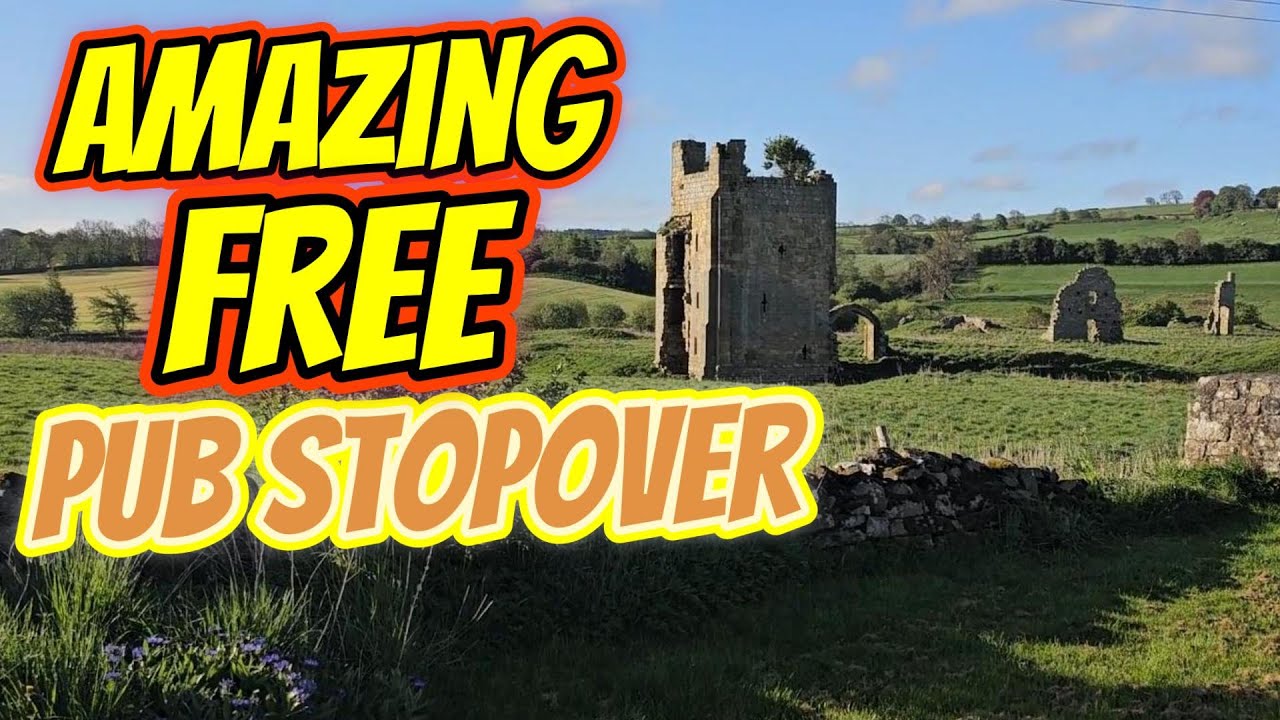 MOST CONVENIENT FREE Motorhome pub stopover when heading to or from SCOTLAND. METAL BRIDGE INN.