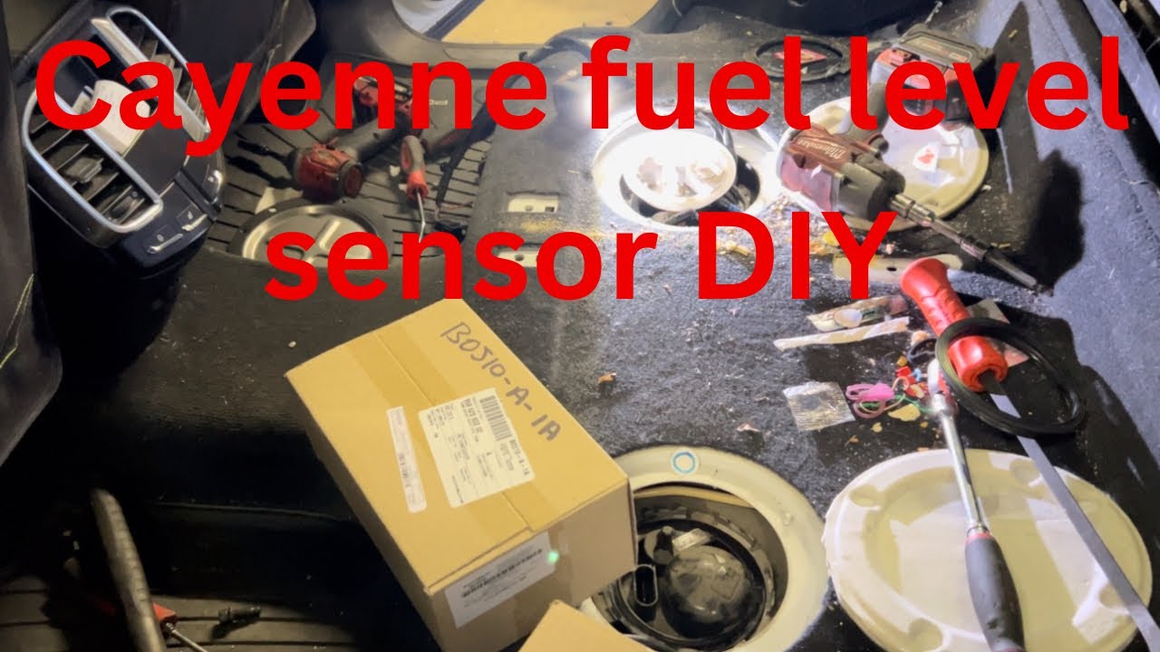 Cayenne Fuel level not correct? Try this first !!!